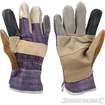 Pracovní rukavice Silverline | Kombinované pracovní rukavice - vhodné pro manipulaci s nábytkem - Large 633603