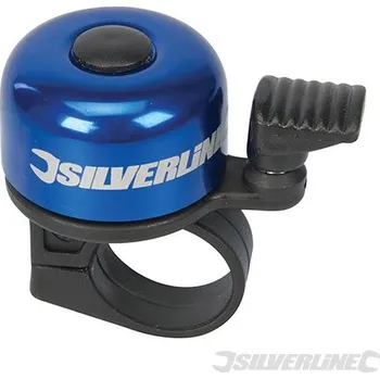 Zvonek na kolo Silverline | Jednodotykový zvonek na kolo - 80 x 100mm 858804
