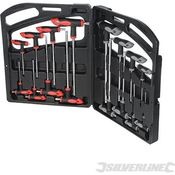 Klíč Silverline | Sada klíčů s T-rukojetí - 16 dílů - 16pce 250028