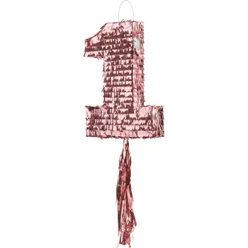 Party dekorace Piñata Číslo 28,5x40,5x8 cm