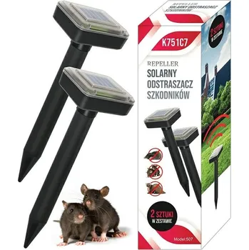 Odpuzovač zvířat Solární odpuzovač krtků a hlodavců - 2 ks