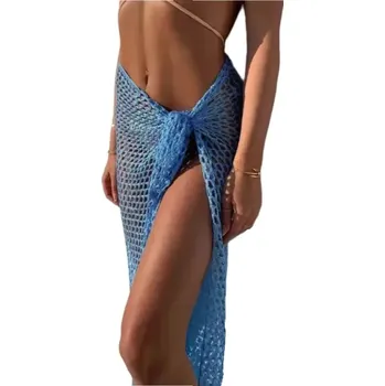 Dámské plavky Amparo Miranda® Plážový přehoz Fishing Net S204, Barva modrá