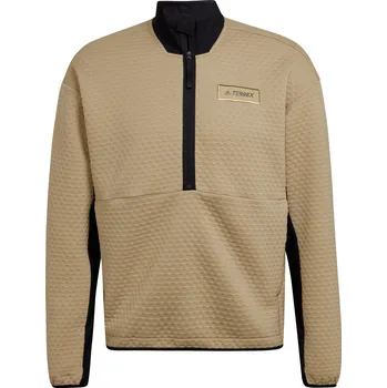 Pánská mikina Pánská sportovní mikina na zip adidas UTILITAS HZ FL hnědá H51492 - XXL | UK 8 | US 9,5