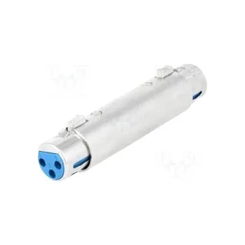 Elektrická zásuvka CANNON MIC spojka 3kol.2xZK