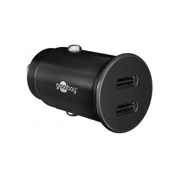 2x USB-C PD 3A 30W autonabíječka Goobay