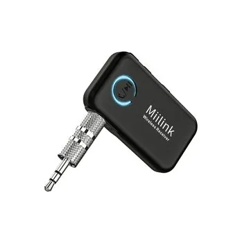 Bluetooth adaptér ML100 Bluetooth audio přijímač s 3,5 jack mikrofonem