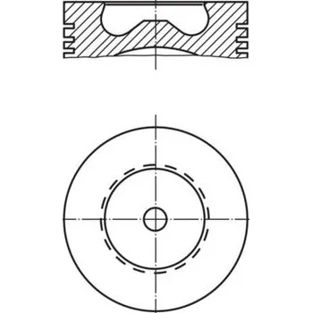 Píst motoru Píst MAHLE 015 81 00