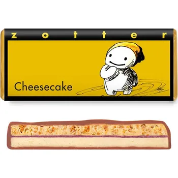Čokoláda Zotter mléčná čokoláda Cheesecake