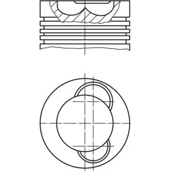 Píst motoru Píst MAHLE 038 30 00
