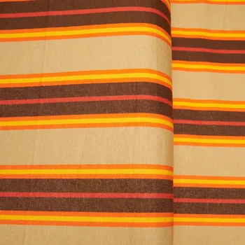 Tegatex Lehátková látka metráž - Béžovo hnědé pruhy Velikost: 45 cm