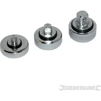 Gola sada Silverline | Sada ručních ráčen - 3 díly - 1/4, 3/8 & 1/2" 380552