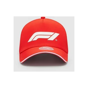 Kšiltovka Fanouškovská kšiltovka Formule 1 s velkým logem červená