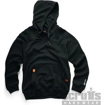 Pánská mikina Scruffs | Worker Hoodie 2 Black - XXXL T55407