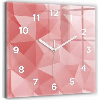 Hodiny Nástěnné hodiny Wallfluent červené 30 cm