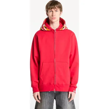 Pánská mikina Mikina A BATHING APE Tiger Full Zip Hoodie UNISEX Red XXL