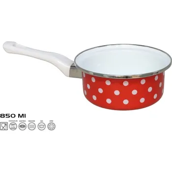 Hrnec Hrnec s rukojetí 850ml 16x7 cm