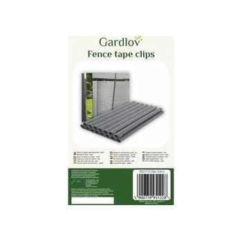 Průmyslová sponka Spony na plotovou pásku - šedá 23710