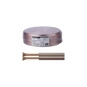 elektrický kabel Dvojlinka ECO 2x2,5mm2 průhledná EMOS S8405 100m