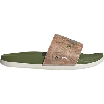 Pánské pantofle Dětské nazouváky adidas ADILETTE COMFORT GROOT K zelené ID8029 - EUR 32 | UK 13K | US 13C