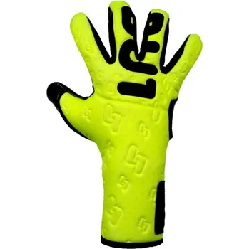 Brankářské rukavice Pánské brankářské rukavice BU1 LIGHT NEON YELLOW 2.0 HYLA 7 Žlutá, Černá