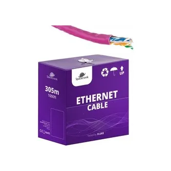 Síťový kabel kroucený pár CAT6 U/UTP AWG24 CU PVC LSZH 6.0 Dca 305m