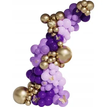 Obraz Sada 132 růžových balónků ks