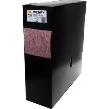 Brusný papír INFINITY RED RI 25 br. na molitanu 115x25m zr. 120 - 1000 P600