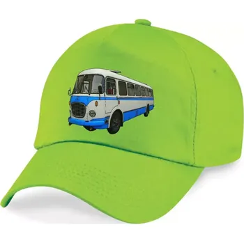 Kšiltovka Dětská kšiltovka s autobusem Š.K.O.D.A. RTO 706 (plátěná dětská kšiltovka)