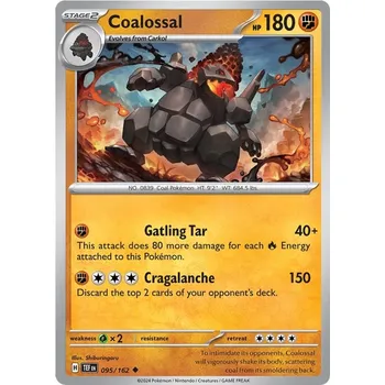 Sběratelská karetní hra Coalossal 095/162 - Temporal Forces Typ karty: Non-Holo