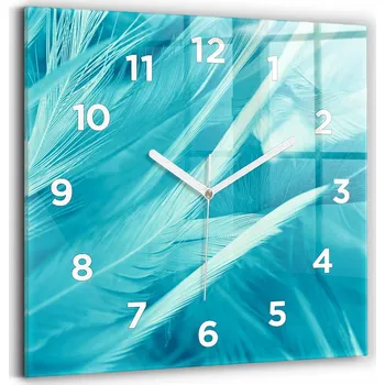 Hodiny Nástěnné hodiny Wallfluent modré 30 cm