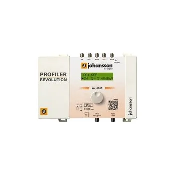 Příjem digitálního pozemního vysílání Anténní zesilovač programovatelný Johansson 6700 Profiler Revolution