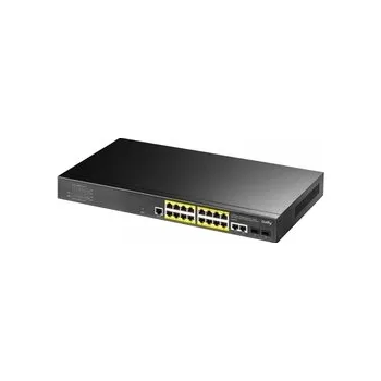 Síťový prvek SWITCH PoE+ GS2018PS2 200W 2xSFP 16+2 Gigabit L2