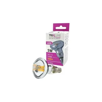 Žárovka Dekorační LED žárovka FILAMENT Trixline R50, 5W, teplá bílá