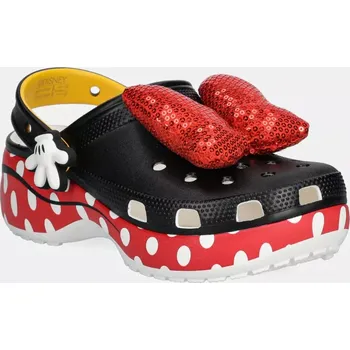 Dámské pantofle Pantofle Crocs Minnie Classic Platform Clog W dámské, černá barva, 209896-100 209896.100 99X, EUR 36/37