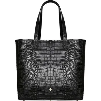 Kabelka Kožená shopper taška Lilou Coco Jane SHOP/COCJAN černá 99X, vel. ONE SIZE