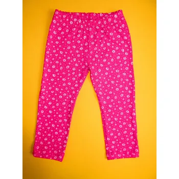 Dívčí legíny Arex, ČR Legíny dlouhé potisk 1 NOVÁ KOLEKCE Barva: růžová+bílá, Velikost: 86
