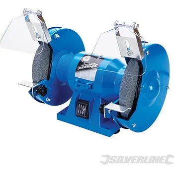stolní bruska Silverline | 150W Dvoukotoučová bruska - 150mm 263511