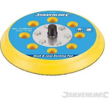 Silverline | Opěrný talíř se suchým zipem - 125mm / 5/16" UNF 432202