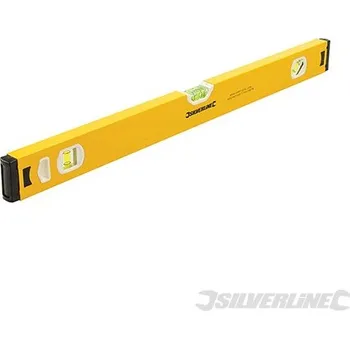 Vodováha Silverline | Průmyslová vodováha - hliníková - 600mm SL24