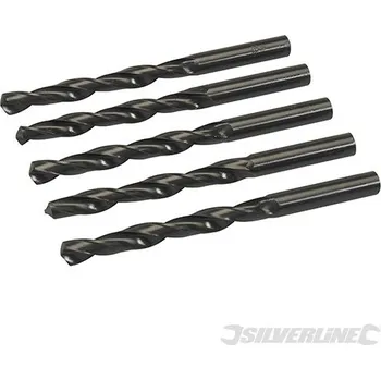 Silverline | Metrický HSS vrták, střední délka - 5 kusů - 10.0mm 892542