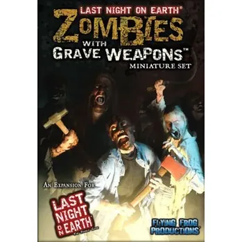 Desková hra Flying Frog Productions Last Night on Earth: Zombies with Grave Weapons Miniatures Set EN