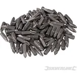 Silverline | Křížový šroubovací bit, chrom-vanadiový - 100 kusů - PH2 969730
