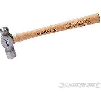 Kladivo Silverline | Klempířské kladivo s násadou z ořešákového dřeva - 24oz (680g) HA24B