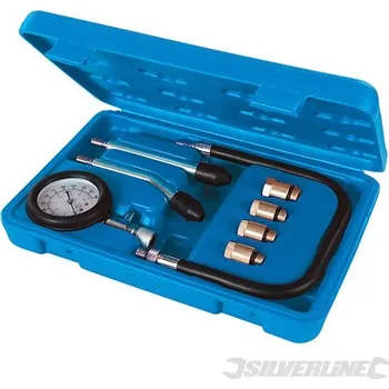 Cizojazyčná kniha Silverline | Petrol Engine Compression Test Kit 8pce - 0 - 300psi 953656