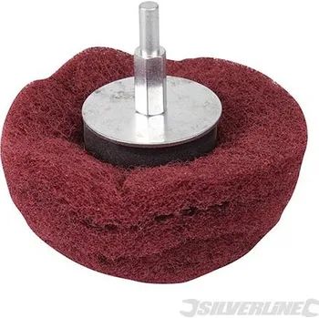 Brusný kotouč Silverline | Nylonový brusný kotouč, kulovitý tvar - 100mm 240 Grit 262154