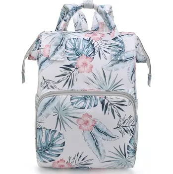 Přebalovací taška Organizér na kočárek pro matky - květinový motiv