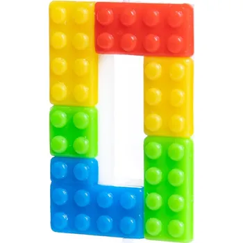 Dortová svíčka Narozeninová svíčka na dort Stavebnice číslo 0