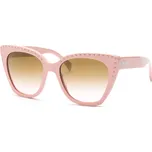 MOSCHINO Cat Eye Pink sluneční brýle Růžová