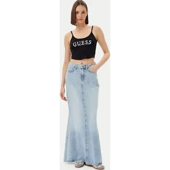 Guess Top V5GP16 K8RT2 Černá Regular Fit S