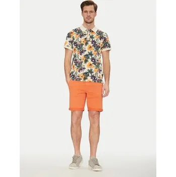 Pánské kraťasy Blend Šortky z materiálu 20717939 Oranžová Regular Fit XXL